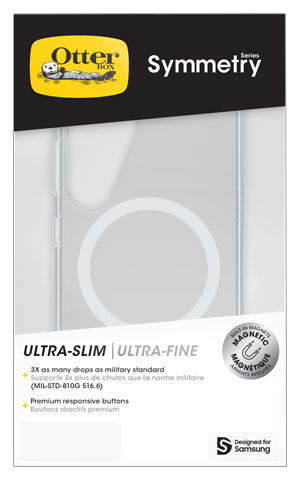 כיסוי Otterbox דגם Symmetry ל S25 מגנטי שקוף קונ