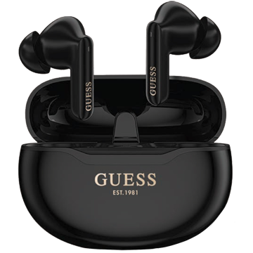 אוזניות אלחוטיGUESS TWS Earphones V5.3 שחור קונ