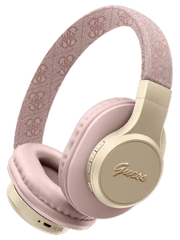 אוזניות קשת אלחוטיות GUESS BT Headset ורוד קונ