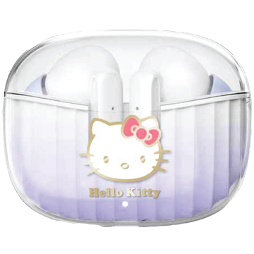 אוזניות אלחוטית HELLO KITTY TWS Earphones סגול קונ