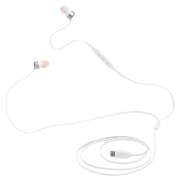 אוזניות IN EAR לבן  JBL TUNE T310C - TYPE C קונ