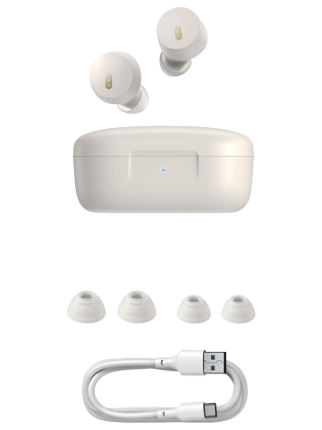 אוזניות אלחוטיות E18 True Wireless  צבע לבן  קונ
