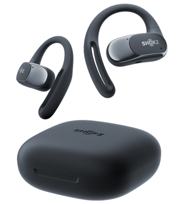 אוזניות SHOKZ OPENFIT AIR OPEN-EAR שחור קונ