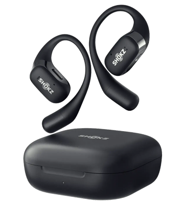 אוזניות SHOKZ OPENFIT OPEN-EAR שחור קונ
