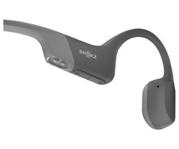 אוזניות ספורט עצם  SHOKZ OPENRUN אפור קונ