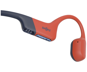 אוזניות עצםMP3 שחיה SHOKZ OPENSWIM PRO אדום קונ