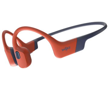 אוזניות עצםMP3 שחיה SHOKZ OPENSWIM PRO אדום קונ